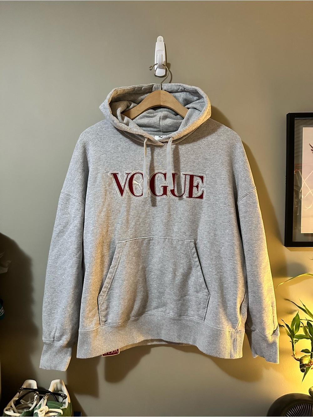 Puma x VOGUE Gray Hoodie